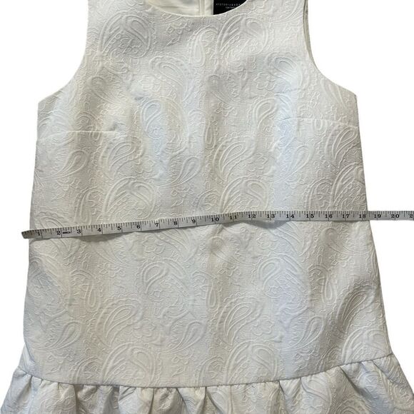 Victoria Beckham X Target White Drop Waist Girls Dress Size XL - Picture 6 of 9
